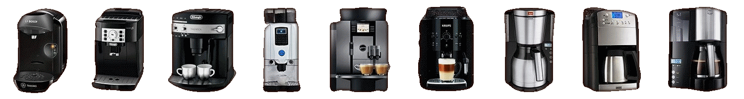 Kaffeeautomaten Modell Übersicht